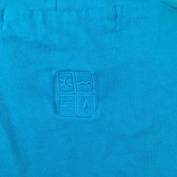 3/$20 Clean Clothes Blue Cowl Neck Sweatshirt Size Small - Picture 3 of 5